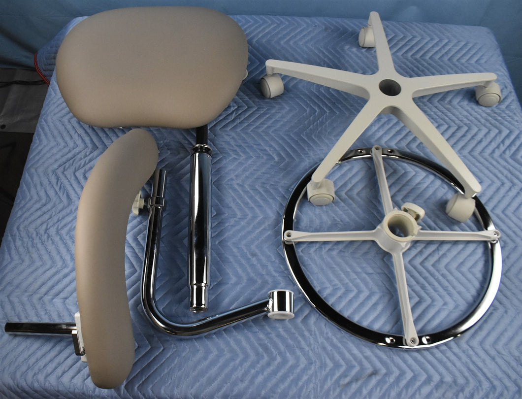 NEW UNUSED Brewer 3145L Dental Dentistry Ergonomic Assistant Stool