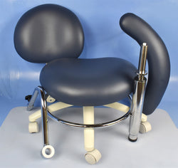 NEW UNUSED Galaxy Contoured Dental Assistant Stool