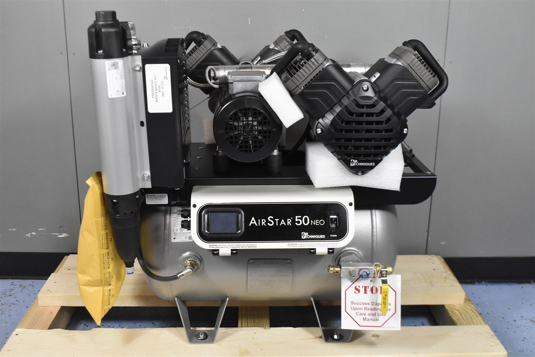 NEW UNUSED Air Techniques AirStar 50 NEO Dental Air Compressor Year: 2025