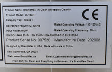 Load image into Gallery viewer, NEW UNUSED BrandMax Tri-clean U-19LH Dental Ultrasonic Cleaner Cavitation Bath
