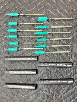 Lot of Dentsply Cavtron 30k Jet-Mate Dental Scaler Handpieces & Inserts