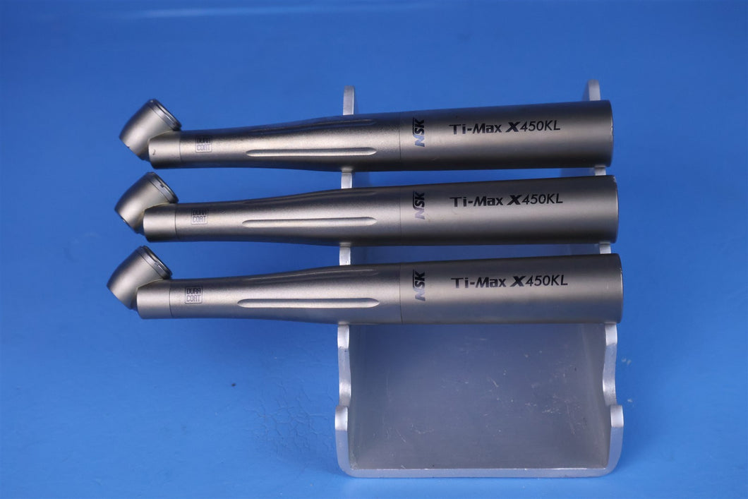 Lot of 3 NSK Ti-Max X450KL Dental Handpieces