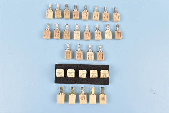 Lot of 30 Celtra & Cerasmart Dental Milling Blocks for CAD/CAM Dentistry