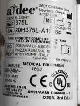 Load image into Gallery viewer, Adec 311 Dental Chair w/ 541 12 O&#39;Clock Rear Delivery, 375L Exam Light
