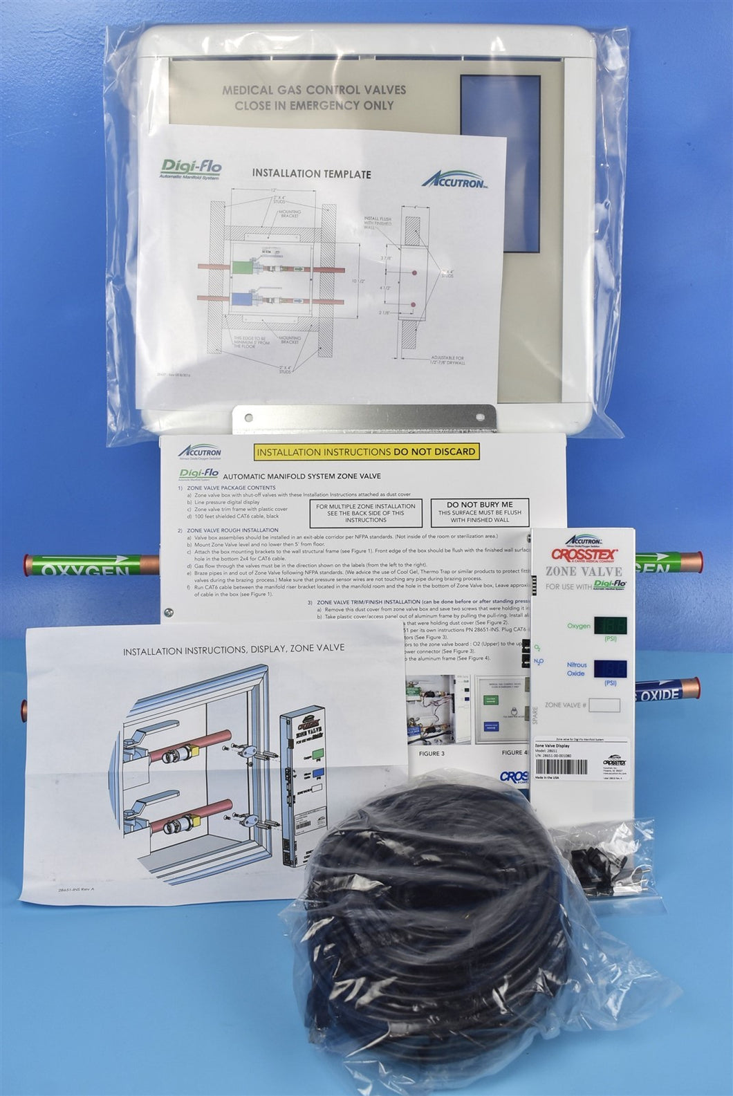 NEW UNUSED Accutron Digi-Flo Zone Valve Automatic Switching Component