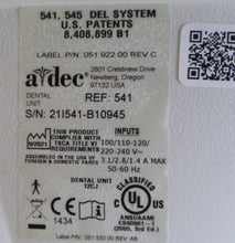 Load image into Gallery viewer, Adec 311 Dental Chair w/ 541-545 12 O&#39;Clock Rear Delivery, 422 Assistant Stool
