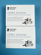 Load image into Gallery viewer, NEW UNUSED Lot of Dentsply Sirona Zirconia + Dental Milling Blocks
