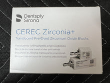 Load image into Gallery viewer, Lot of 22 Dentsply Sirona CEREC Zirconia+ Dental CAD/CAM Milling Blocks
