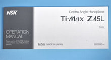 Load image into Gallery viewer, NEW UNUSED NSK Ti-Max Z45L High-Performance Contra-Angle Dental Handpiece
