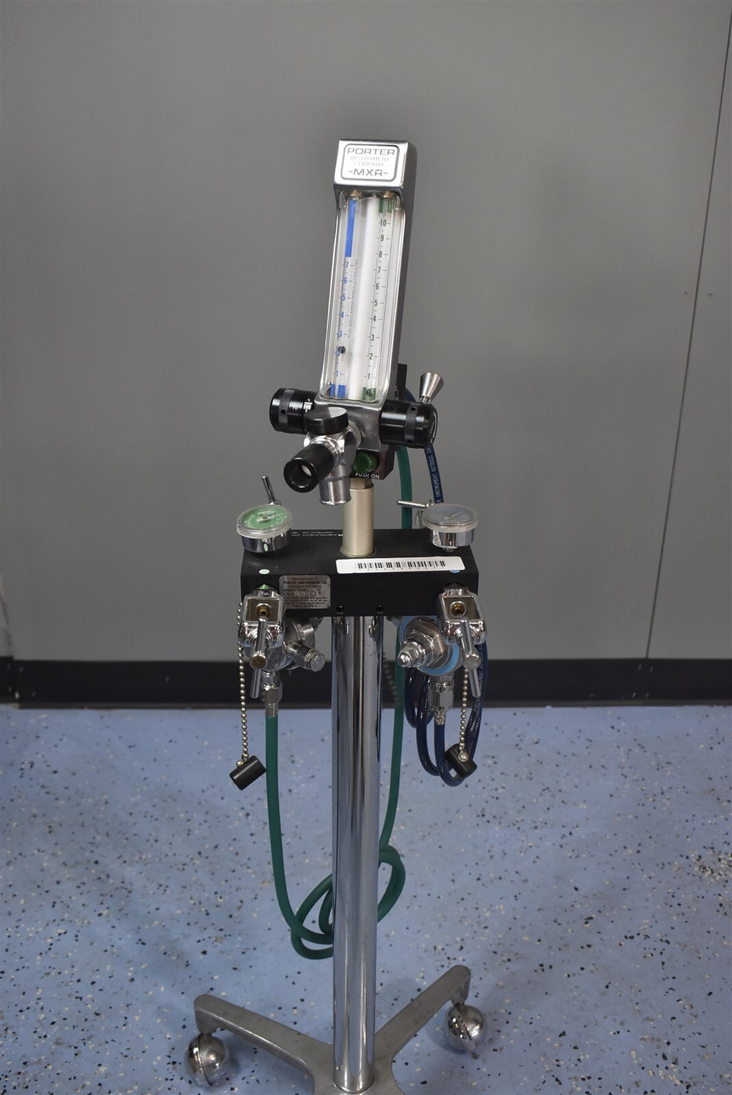 Porter MXR-3000 Dental Flowmeter Conscious Sedation System FOR PARTS