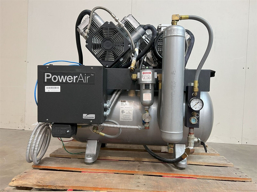 Midmark PowerAir P52 Dental Dentistry Oil-Free Air Compressor Unit