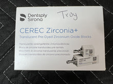 Load image into Gallery viewer, Lot of 22 Dentsply Sirona CEREC Zirconia+ Dental CAD/CAM Milling Blocks
