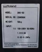 Load image into Gallery viewer, Roland DWX-50 Dental Milling Machine for CAD/CAM Dentistry w/ Dust Collector
