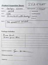 Load image into Gallery viewer, NEW UNUSED Dentsply Sirona PrimePrint 3D Printer w/ PPU Processing Unit
