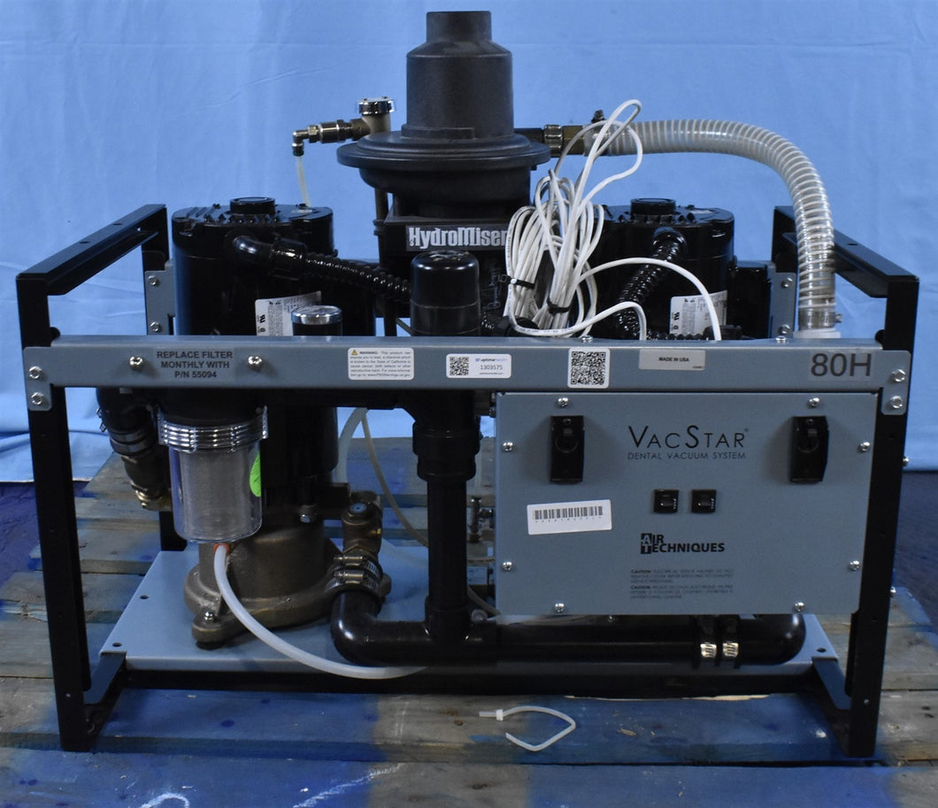Air Techniques VacStar 80H Dental Vacuum Pump System