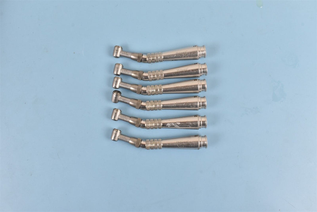 Lot of 6 Dentsply Midwest Contra Angle Sheaths Dental Dentistry Handpieces