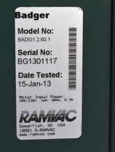 Load image into Gallery viewer, Ramvac DentalEZ Badger Dental Vacuum Pump Operatory Suction System FOR PARTS
