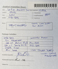 Load image into Gallery viewer, NEW UNUSED W&amp;H Assistina Twin MB-302 Dental Handpiece Maintenance System
