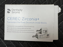 Load image into Gallery viewer, Lot of 22 Dentsply Sirona CEREC Zirconia+ Dental CAD/CAM Milling Blocks
