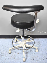 Load image into Gallery viewer, Brewer 2052L Dental Ergonomic, Contoured, Adjustable Assistant Stool Year: 2021
