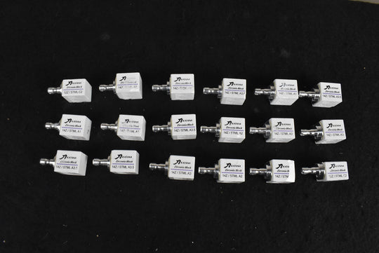 Lot of 18 Katana Zirconia Dental Milling Blocks for CAD/CAM Dentistry