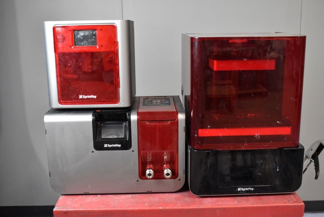 SprintRay Pro 95S Dental 3D Printer w/ Pro Wash & Pro Cure Post Processing Units