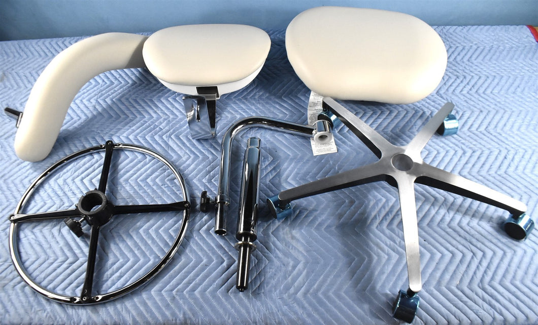 NEW UNUSED Belmont Dental Dentistry Ergonomic Adjustable Assistant Stool (2024)