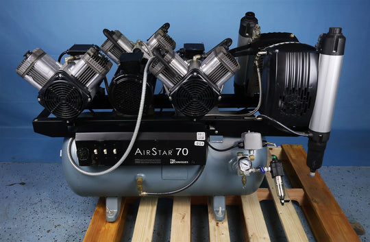 Air Techniques Airstar 70 Dental Oil-Free Air Compressor System