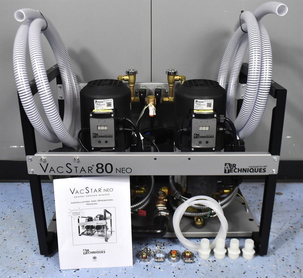 NEW UNUSED Air Techniques VacStar 80 NEO Dental Vacuum Pump System (2021)