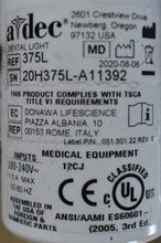 Load image into Gallery viewer, Adec 311 Dental Exam Chair with 541 12 O&#39;Clock Rear Delivery, 375L Exam Light
