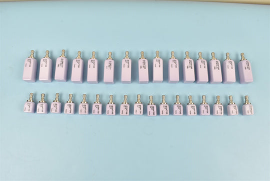 Lot of 32 Ivoclar Vivadent e.Max Cad Dental Milling Blocks for CAD/CAM Dentistry
