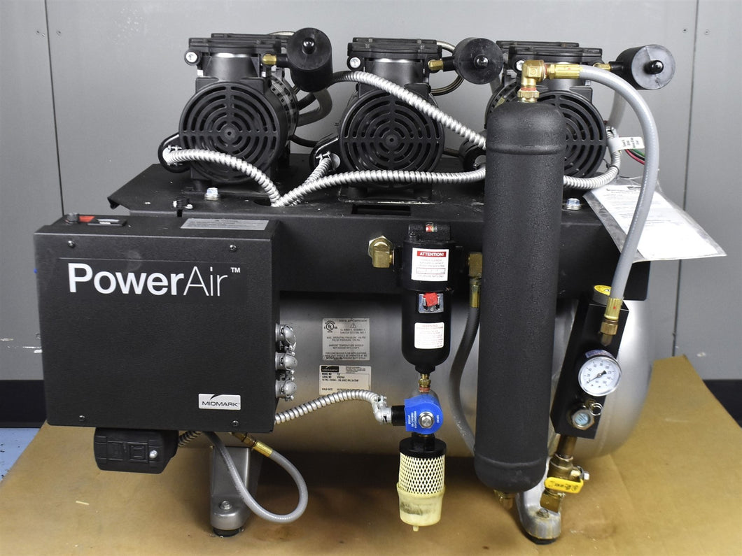 Midmark PowerAir P72 Dental Oil-Free Air Compressor System