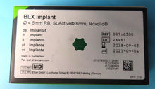 Load image into Gallery viewer, NEW UNUSED Lot of 10 Straumann Roxolid BLX Dental Implant Systems

