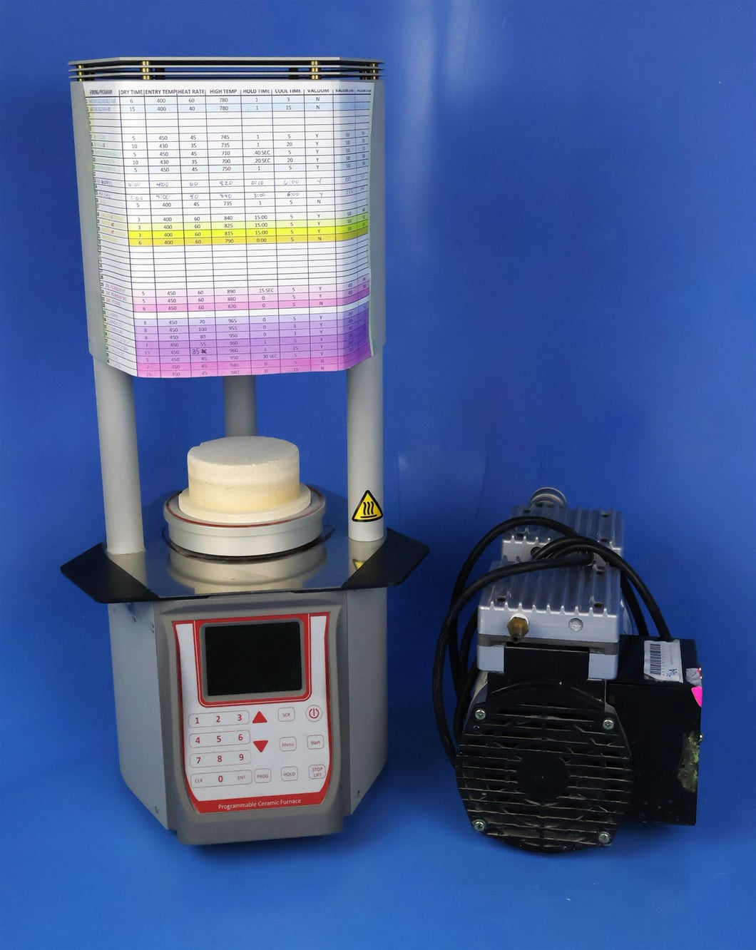 Shenpaz Sintra CS Dental Restoration Furnace w/ Pump