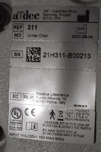 Load image into Gallery viewer, Adec 311 with 541 12 O&#39;Clock Delivery, 375L Exam Light, 421 &amp; 422 Stools.
