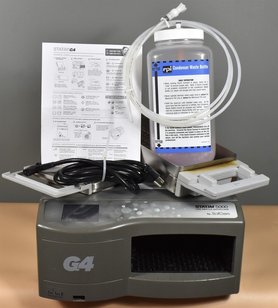 SciCan STATIM 5000 G4 Dental Cassette Autoclave Instrument Sterilizer