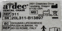 Load image into Gallery viewer, Adec 311 Dental Ergonomic Exam and Treatment Chair (2020)
