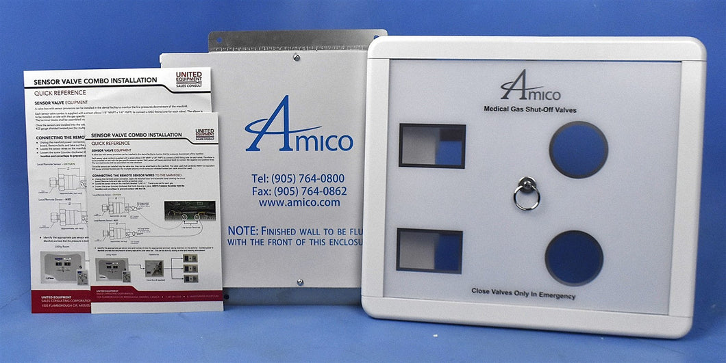 NEW UNUSED Amico Zone Medical Gas Shut-Off Valve (Zone Valve Box)