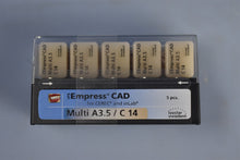Load image into Gallery viewer, Lot of 41 Ivoclar Vivadent Empress, Dentsply CAD/CAM Milling blocks
