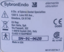 Load image into Gallery viewer, SybronEndo Elements Dental Endodontic Obturation System
