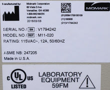 Load image into Gallery viewer, Midmark M11 Dental Autoclave Sterilizer REFURBISHED w/ 1 YEAR WARRANTY
