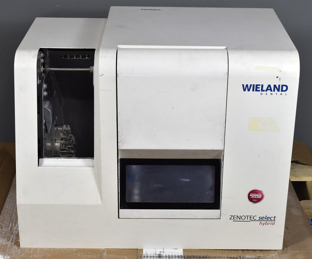 Wieland Zenotec Select Hybrid Dental Mill for CAD/CAM Dentistry SOLD AS IS