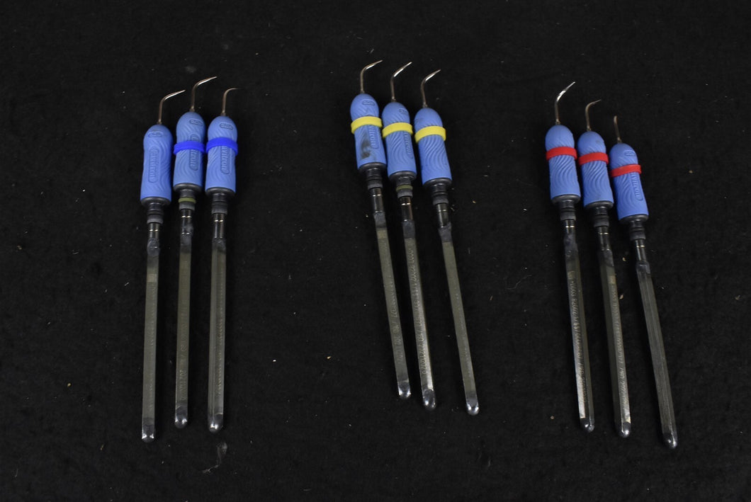 Lot of 9 Dentsply Cavitron 30K FSI 10 Inserts