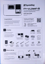 Load image into Gallery viewer, Sprintray Prowash S Dental 3D Printer Wash Station
