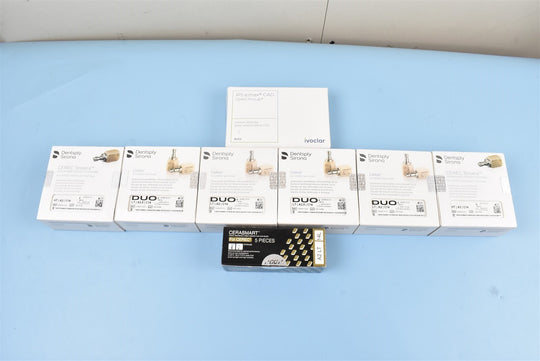 NEW UNUSED Dentsply, Cerasmart, Ivoclar Vivadent Dental CAD/CAM Milling Blocks