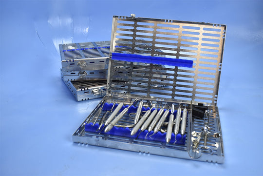 Lot of 4 Hu-Friedy Dental Restorative Instrument Kits