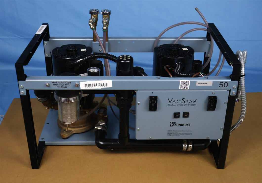 Air Techniques VacStar 50 Dental Vacuum Pump Operatory Suction System
