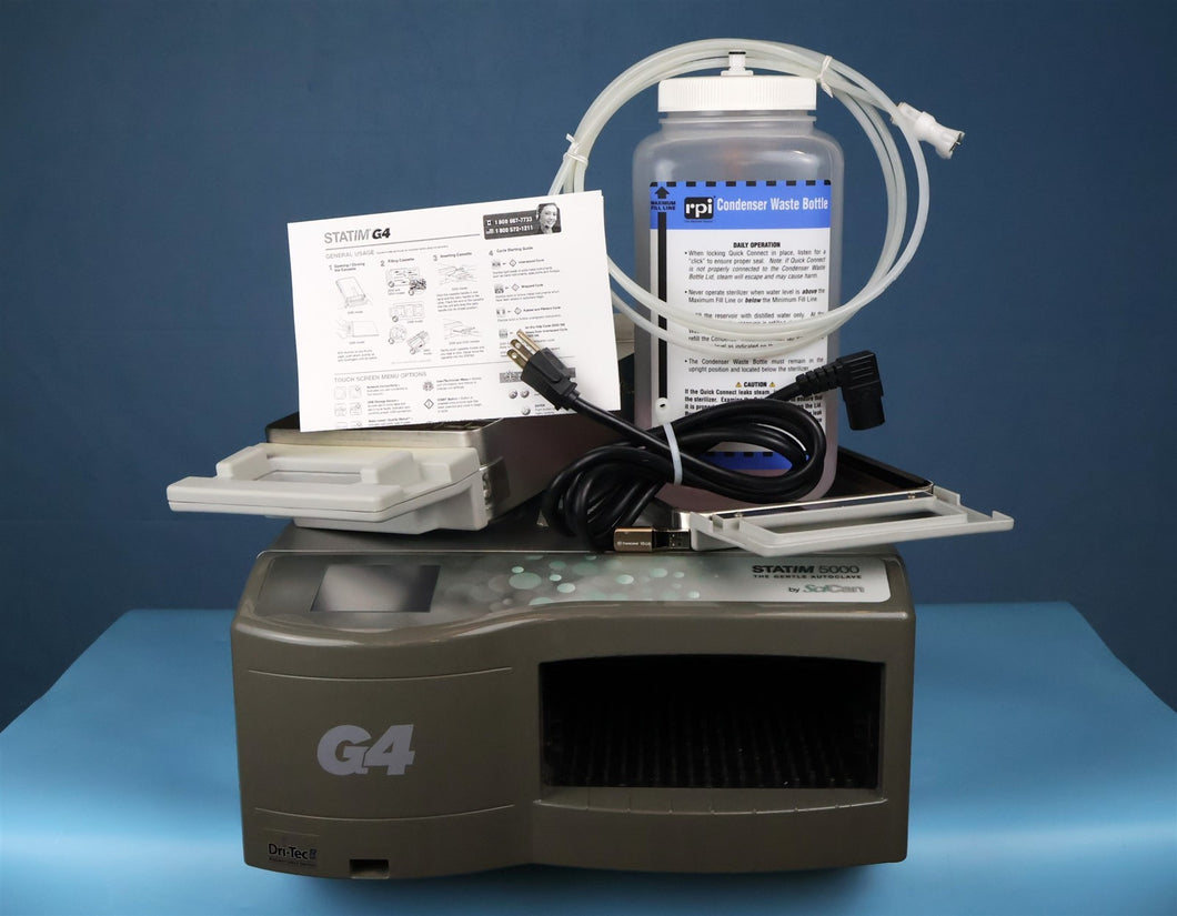 SciCan STATIM 5000 G4 Cassette Autoclave Dental Instrument Sterilizer (2019)