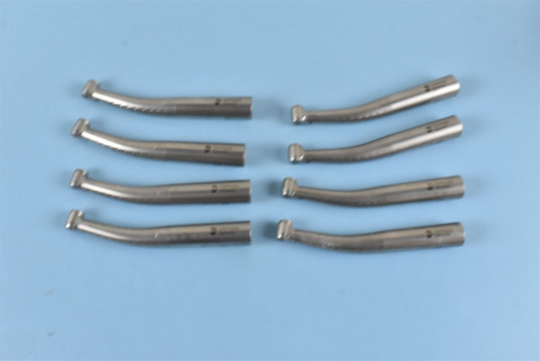 Lot of 8 Dentsply Midwest Stylus Plus Spk Dental High-Speed Pneumatic Handpieces