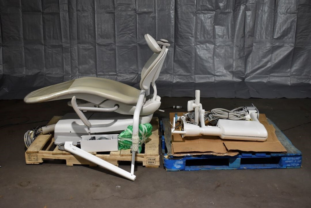 Adec 311 Dental Exam Chair with 541 12 O'Clock Rear Delivery (Incomplete)